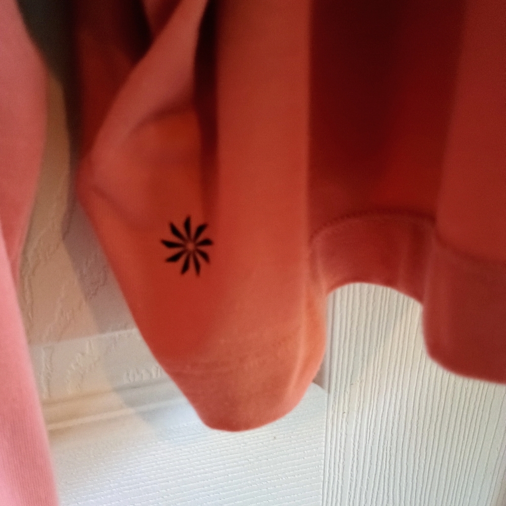 Athleta Elemental Oversized Peachy Pink Long Sleeve Top Size‎ XL - Picture 12 of 13